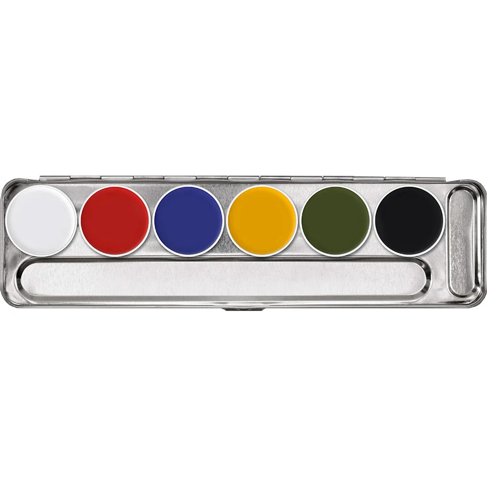 Supracolor paleta, 6 cores