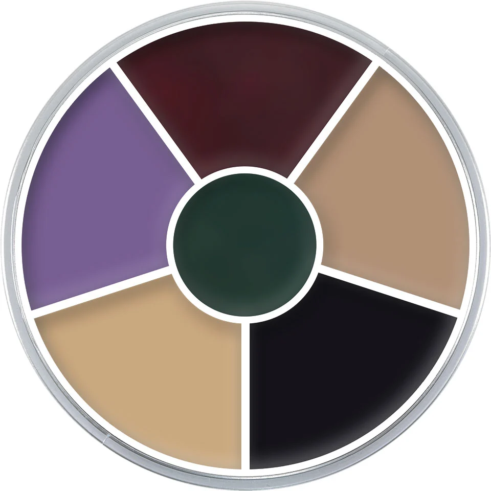 Cream Color Circle Black Eye