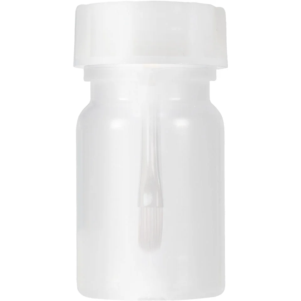 Empty Plastic Bottle With Brush 50 ml. - Frasco vazio com pincel para cola