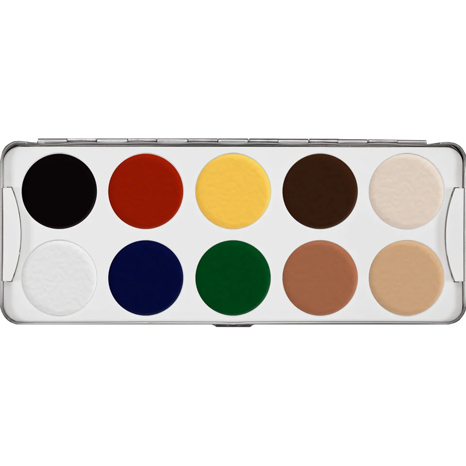 Body Illustration Make-up Color 3 Palette 10 colors