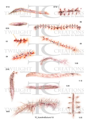 Scars and Sutures B